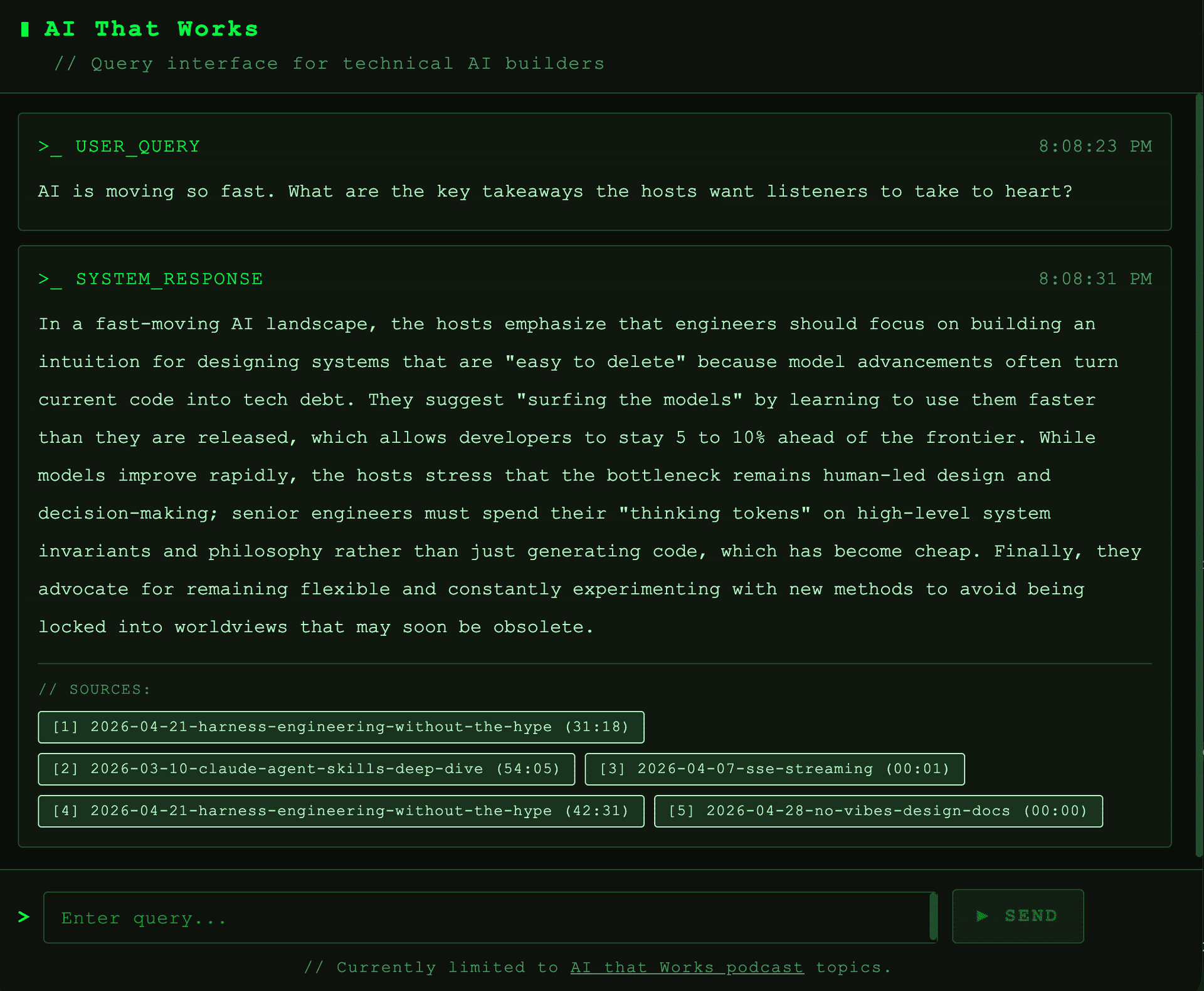 Knowledge Navigator screenshot